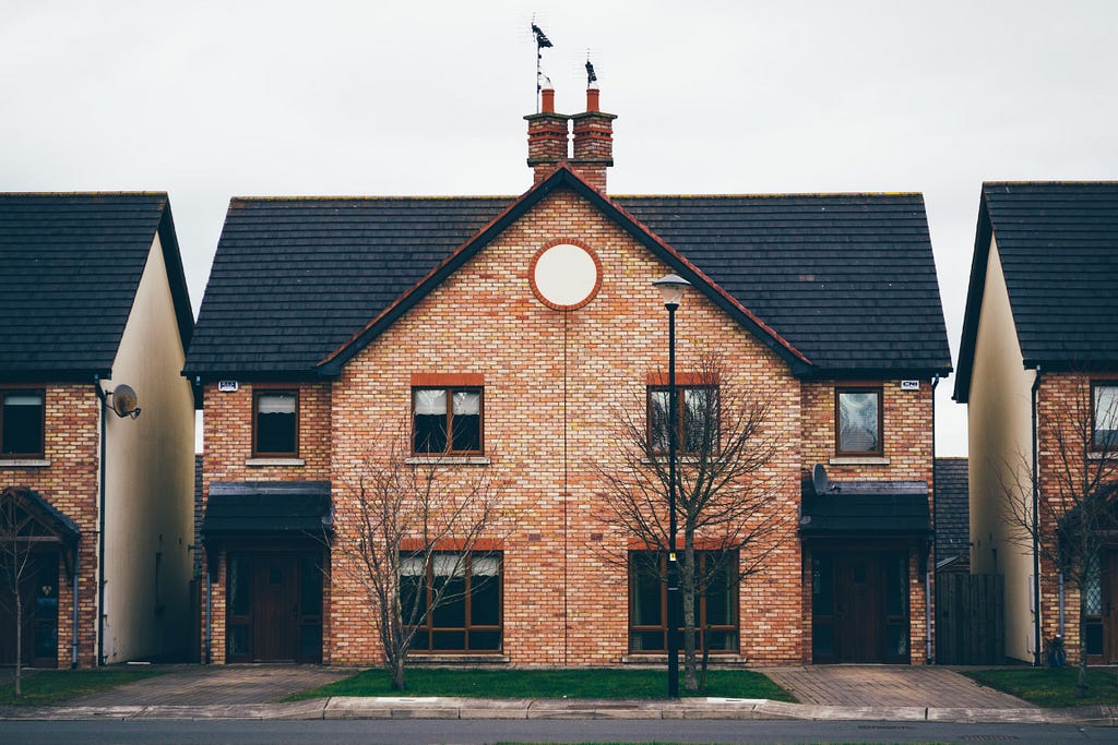 A duplex house