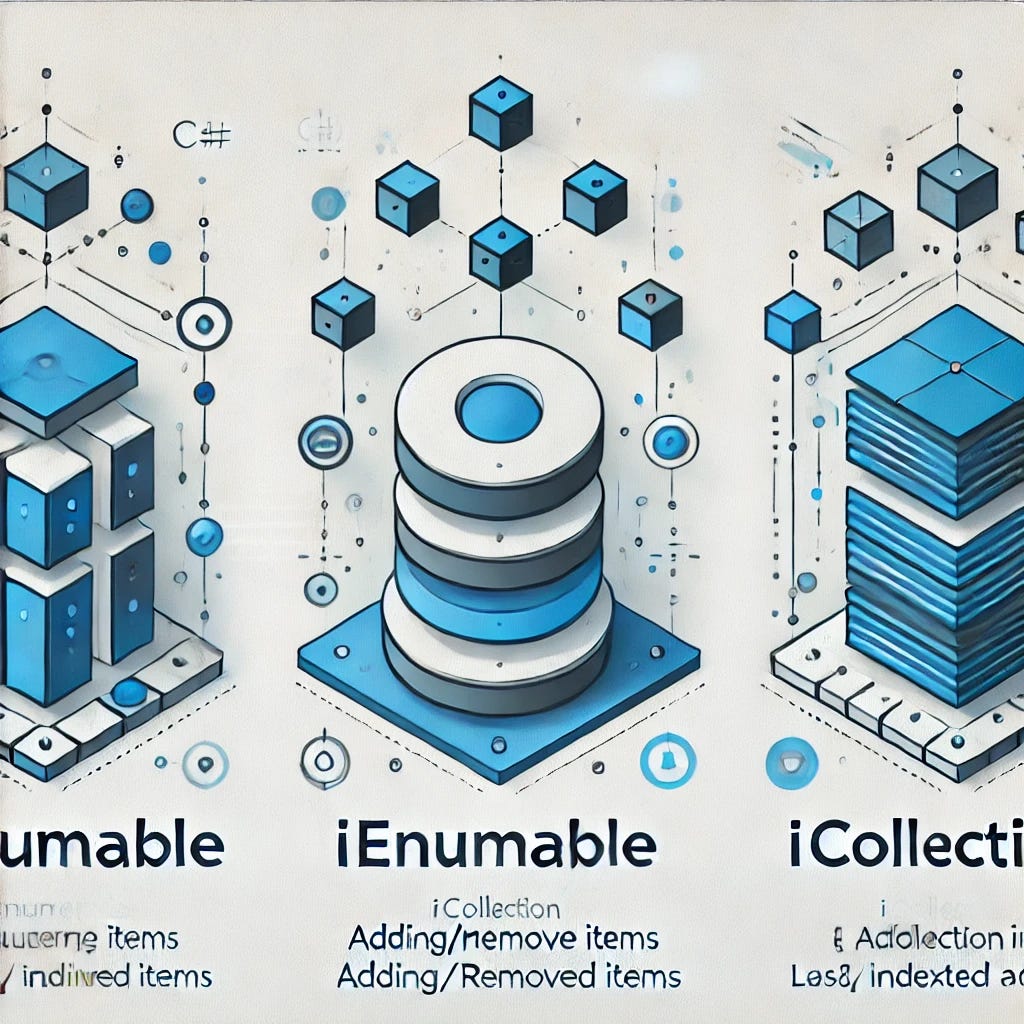 Difference Between IEnumerable, ICollection, and List in C#