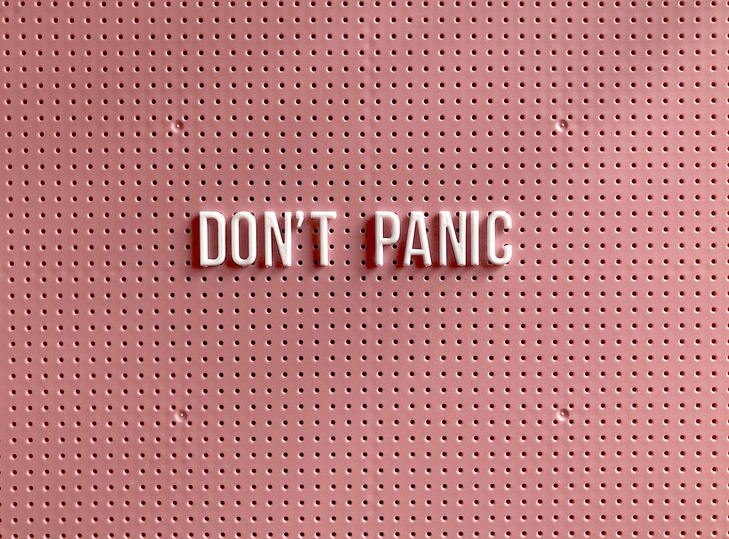 Do not panic