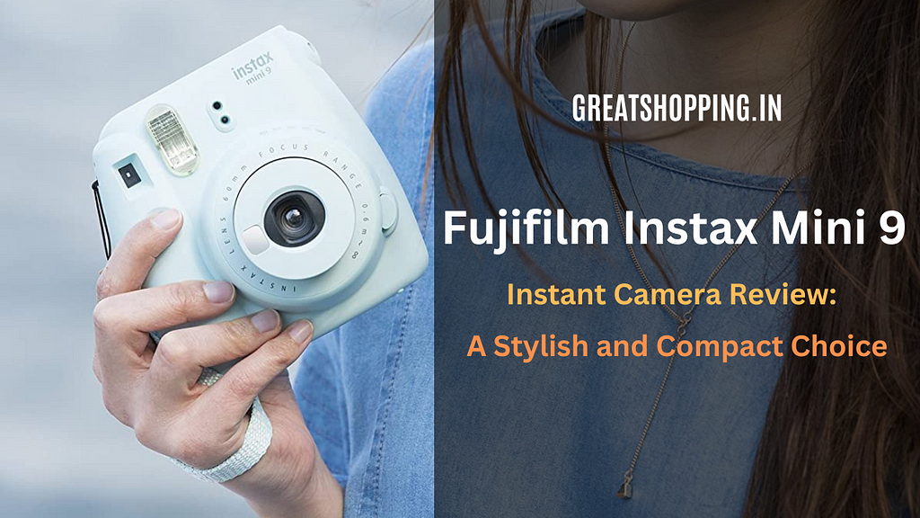 Fujifilm Instax Mini 9 Instant Camera Review (Ice Blue)