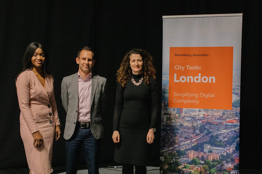 LOTI Central Team at the launch of City Tools:London