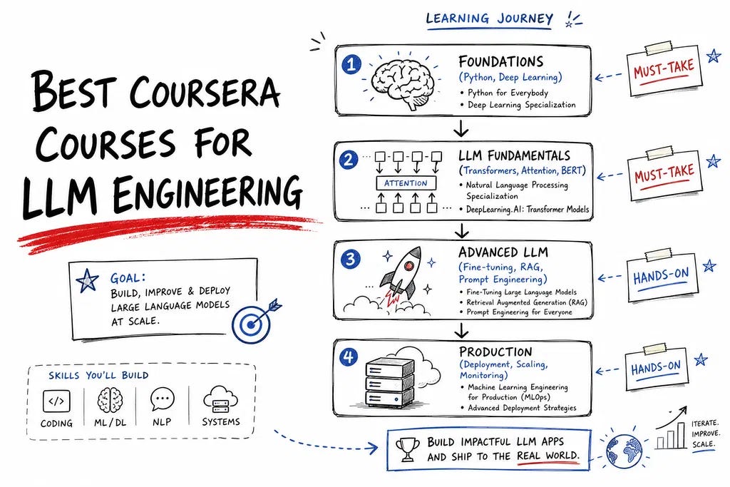 I Tried 30+ LLM Engineering Courses on Coursera: Here Are My Top 5 Recommendations