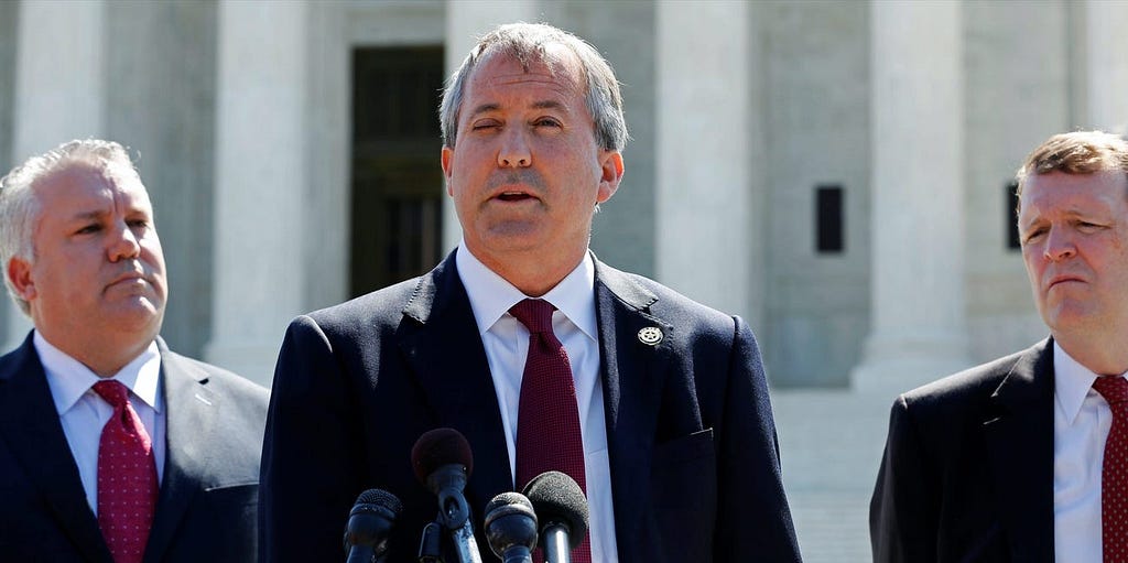 Texas Attorney General Ken Paxton.