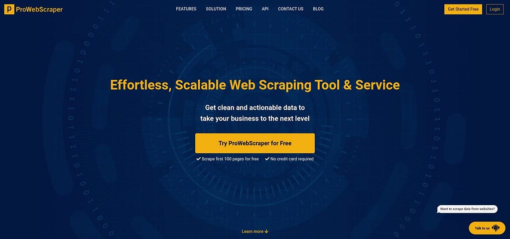 ProWebScraper — Fast and Powerful Web Scraping Tool