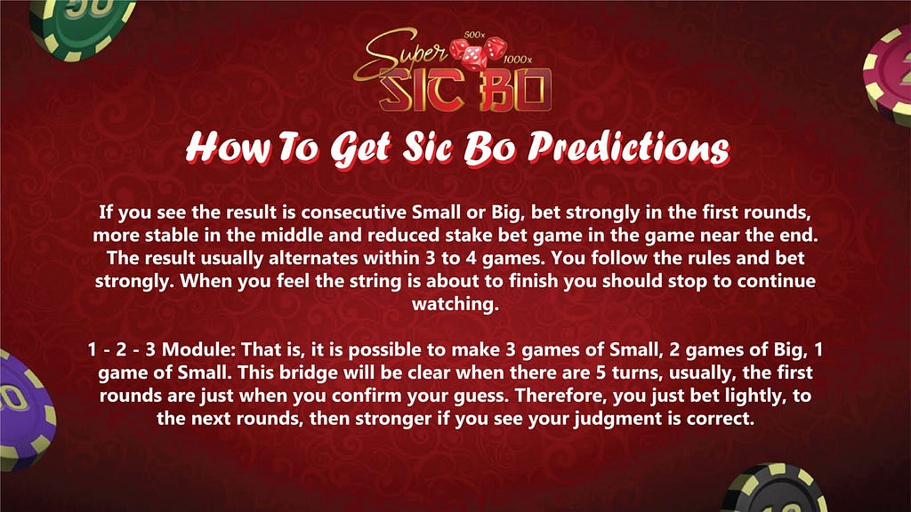 MASTERING SIC BO PREDICT FOR BIG WINS AT MYGAME