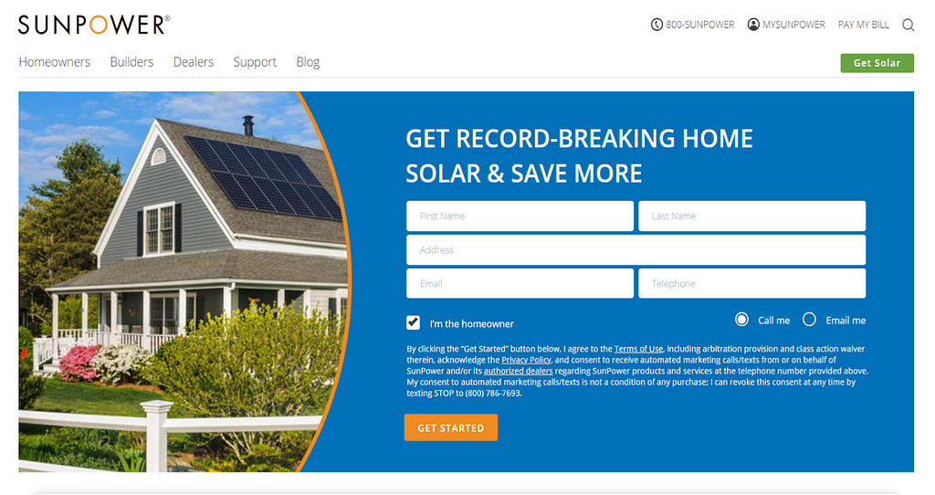 SunPower Home Page