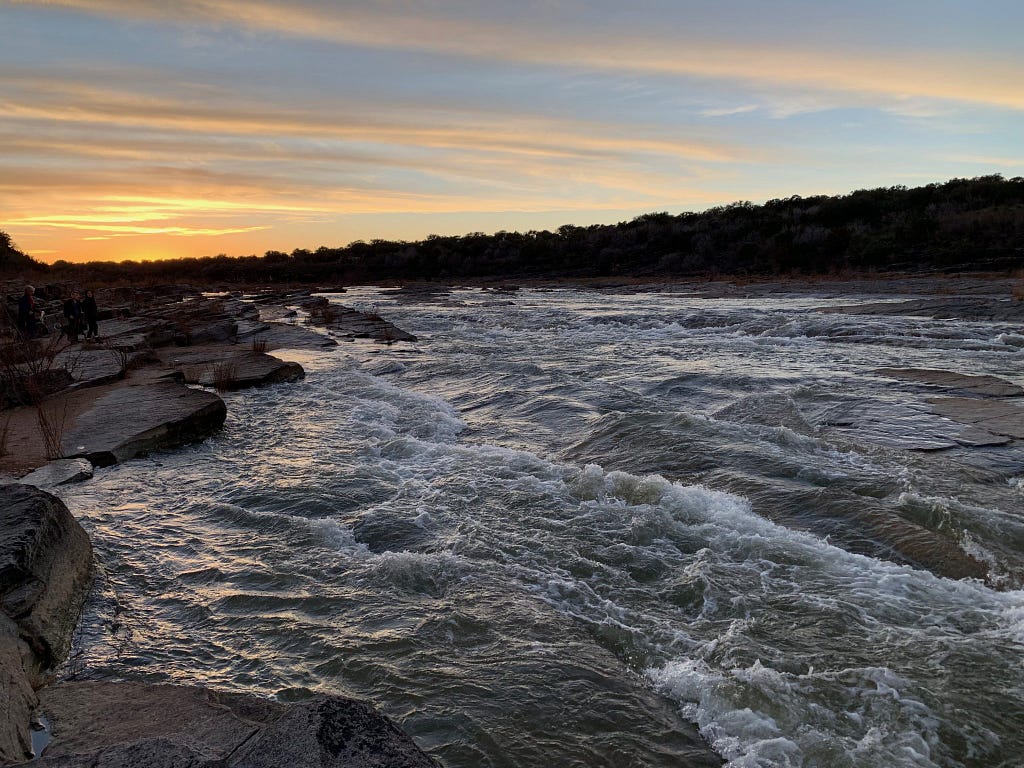 Pedernales Falls Sunset