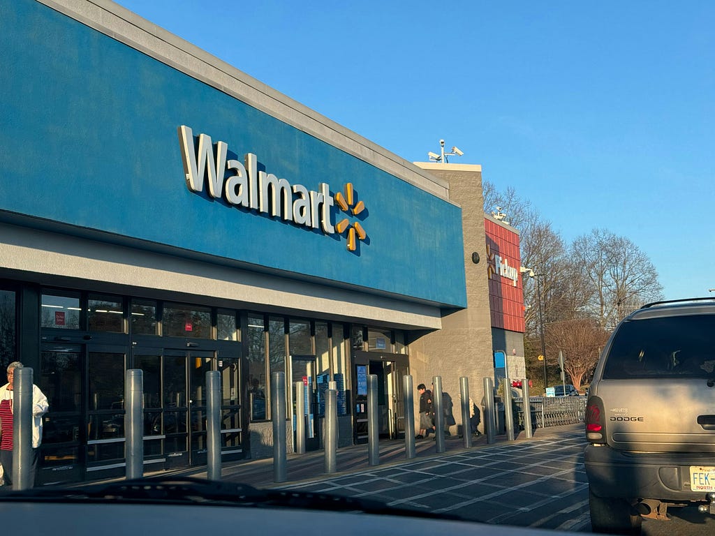 Walmart Store Photo by David Montero on Unsplash