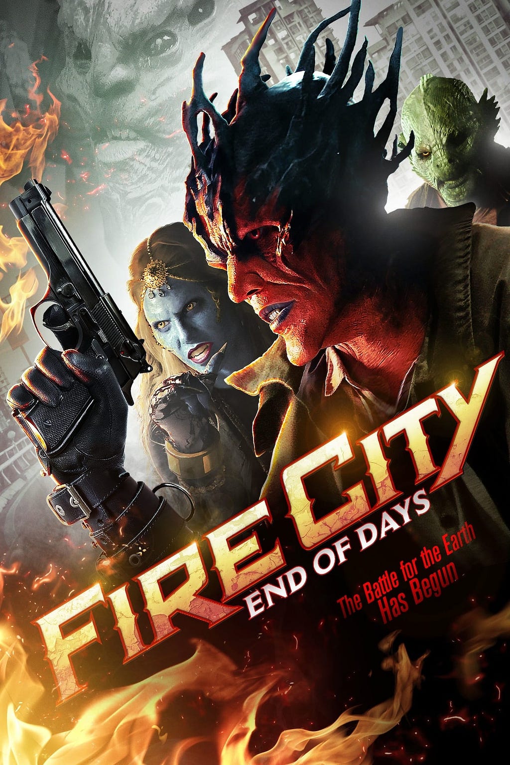 Fire City: End of Days (2015) | Poster