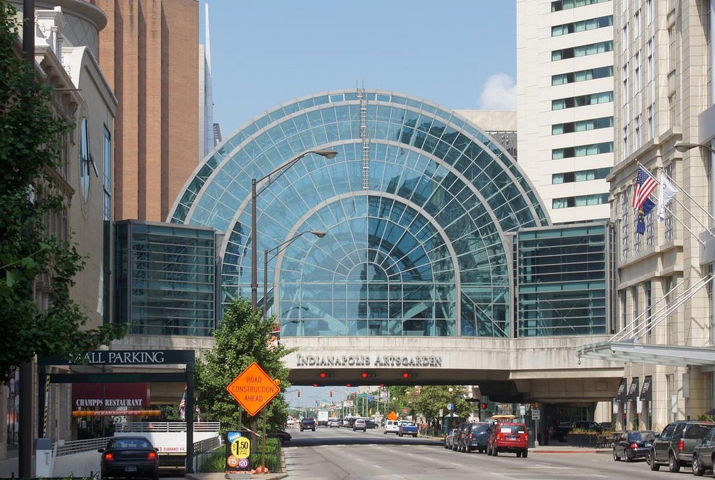 Indianapolis Artsgarden (Indianapolis) Structurae