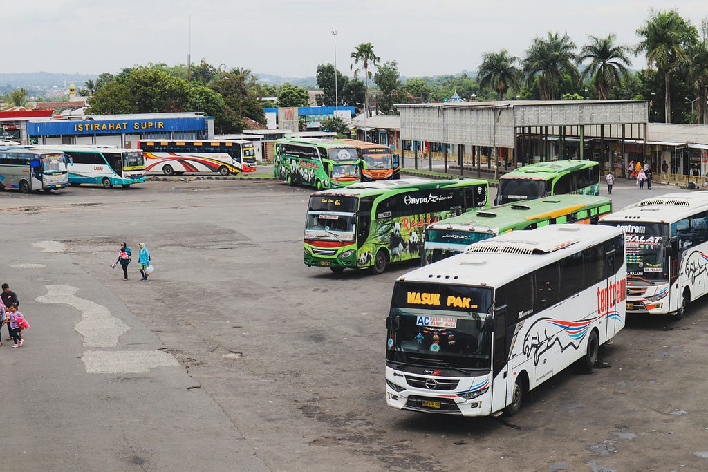 Terminal Tipe A Arjosari, Malang.