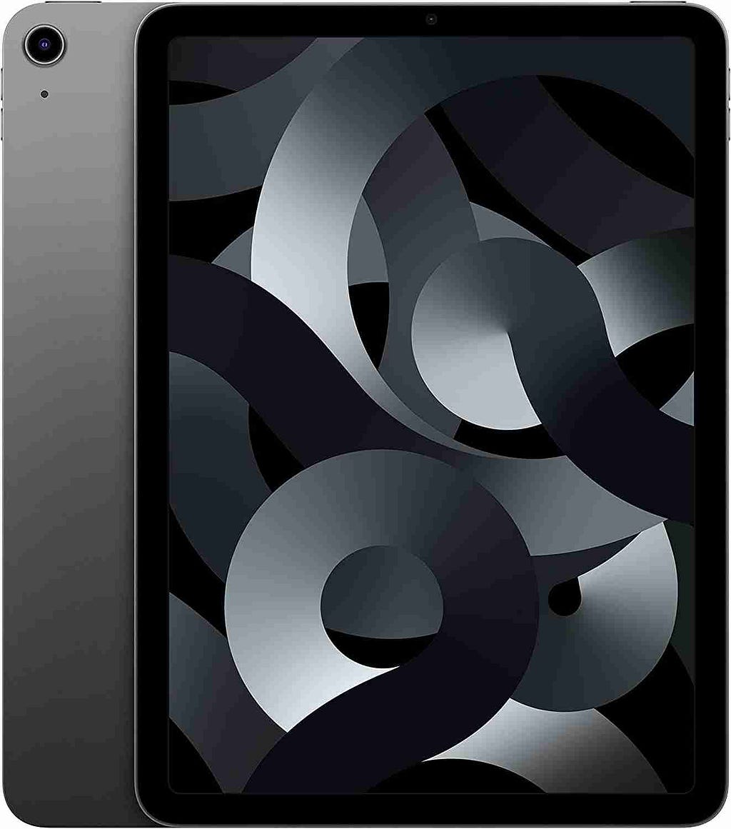 2022 Apple iPad Air (10.9-inch, Wi-Fi, 256GB) - Space Gray (5th Generation) MM9L3LL/A