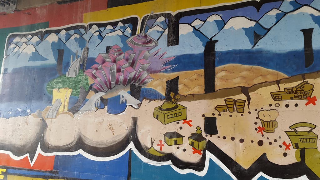 Granville Island Mural