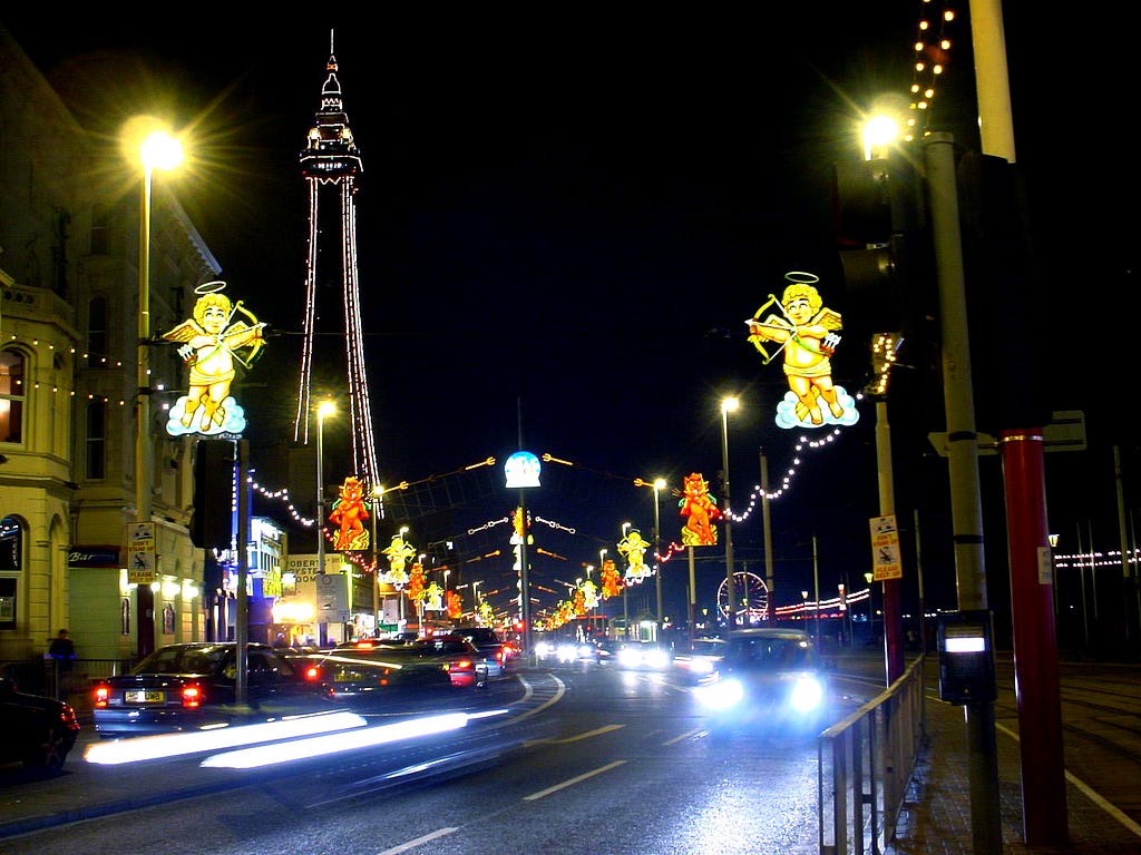 Blackpool Illuminations and Tower