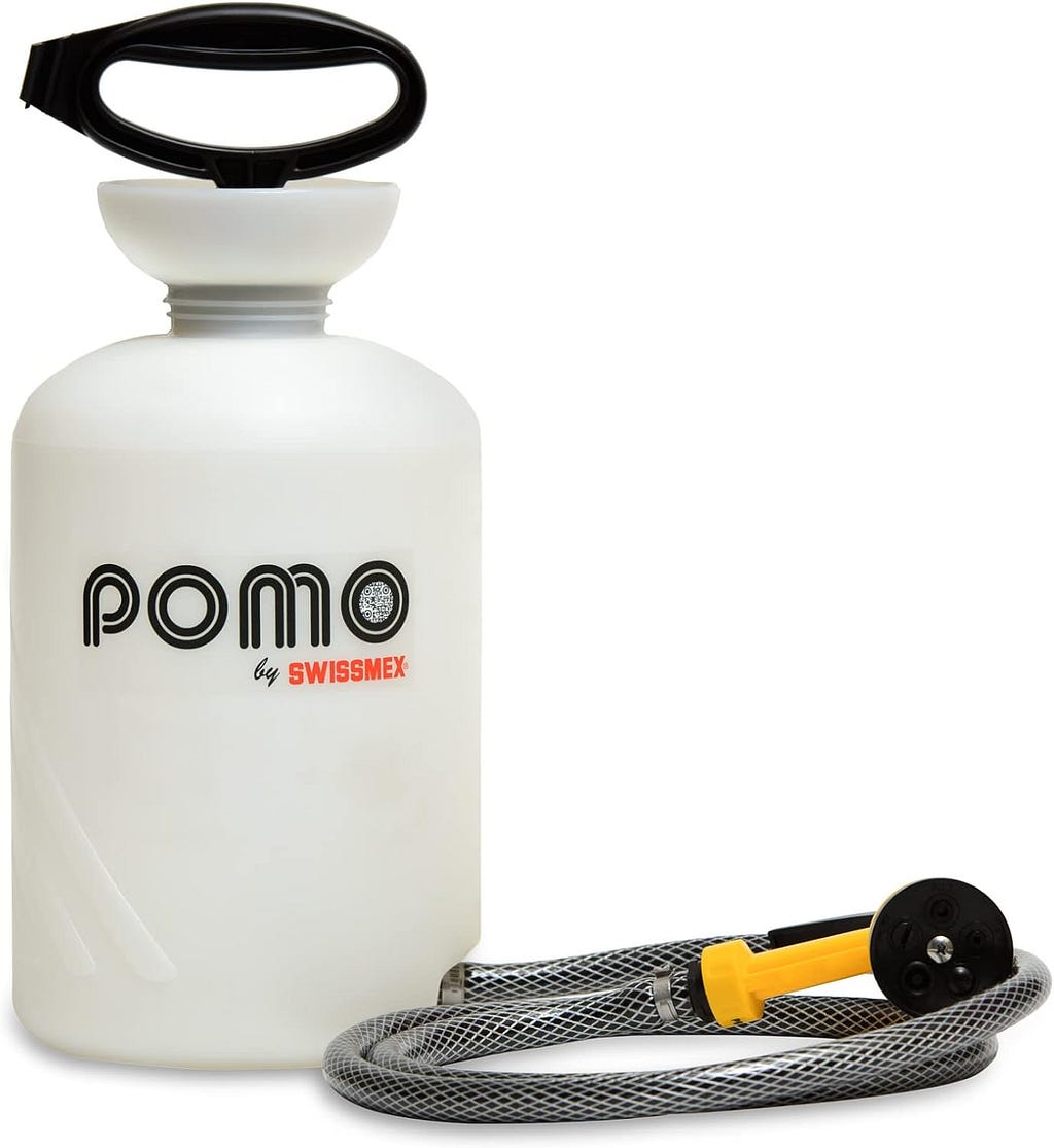 Pomo High Pressure 5L Portable Shower, Outdoor Shower