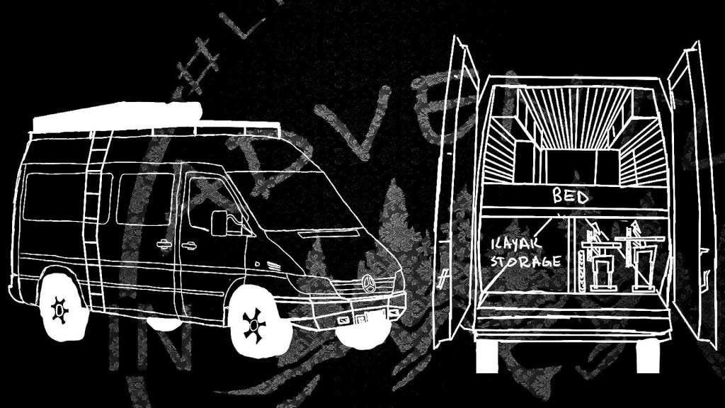 Our new van build will feature a killer solar system and a prototype rainwater filtration system.