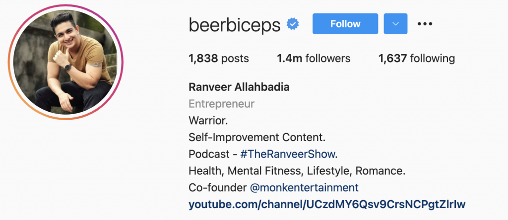 What content works on Instagram for BeerBiceps.