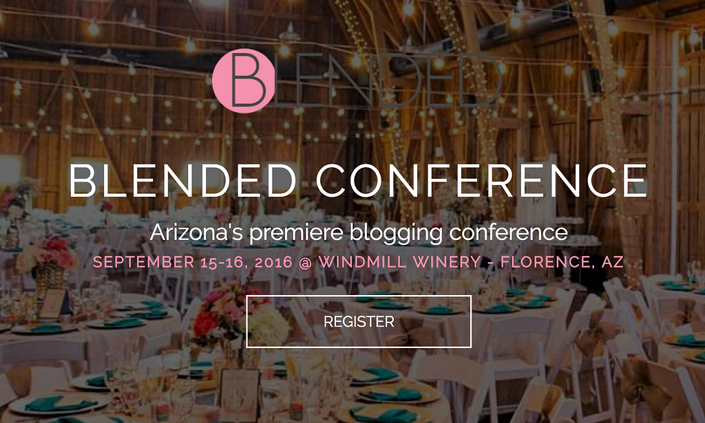 Blogging Conferences Blended Conf