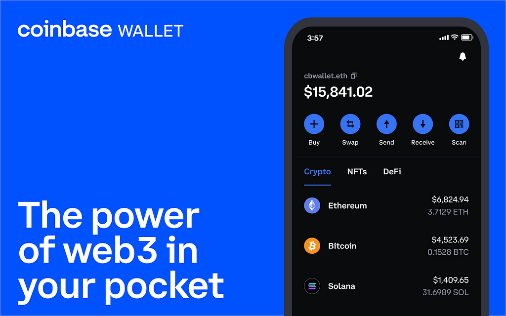 Making web3 more accessible and intuitive — meet the new Coinbase Wallet mobile app