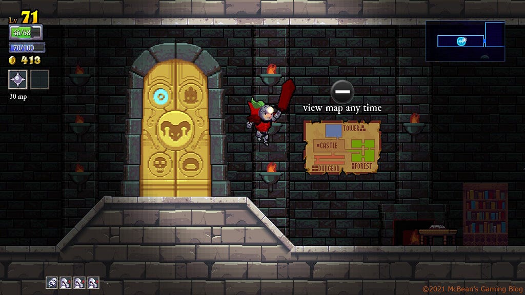 Rogue Legacy Castle Start