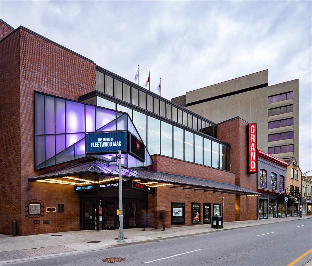 Gloomy Day in London Ontario - The Grand Theatre