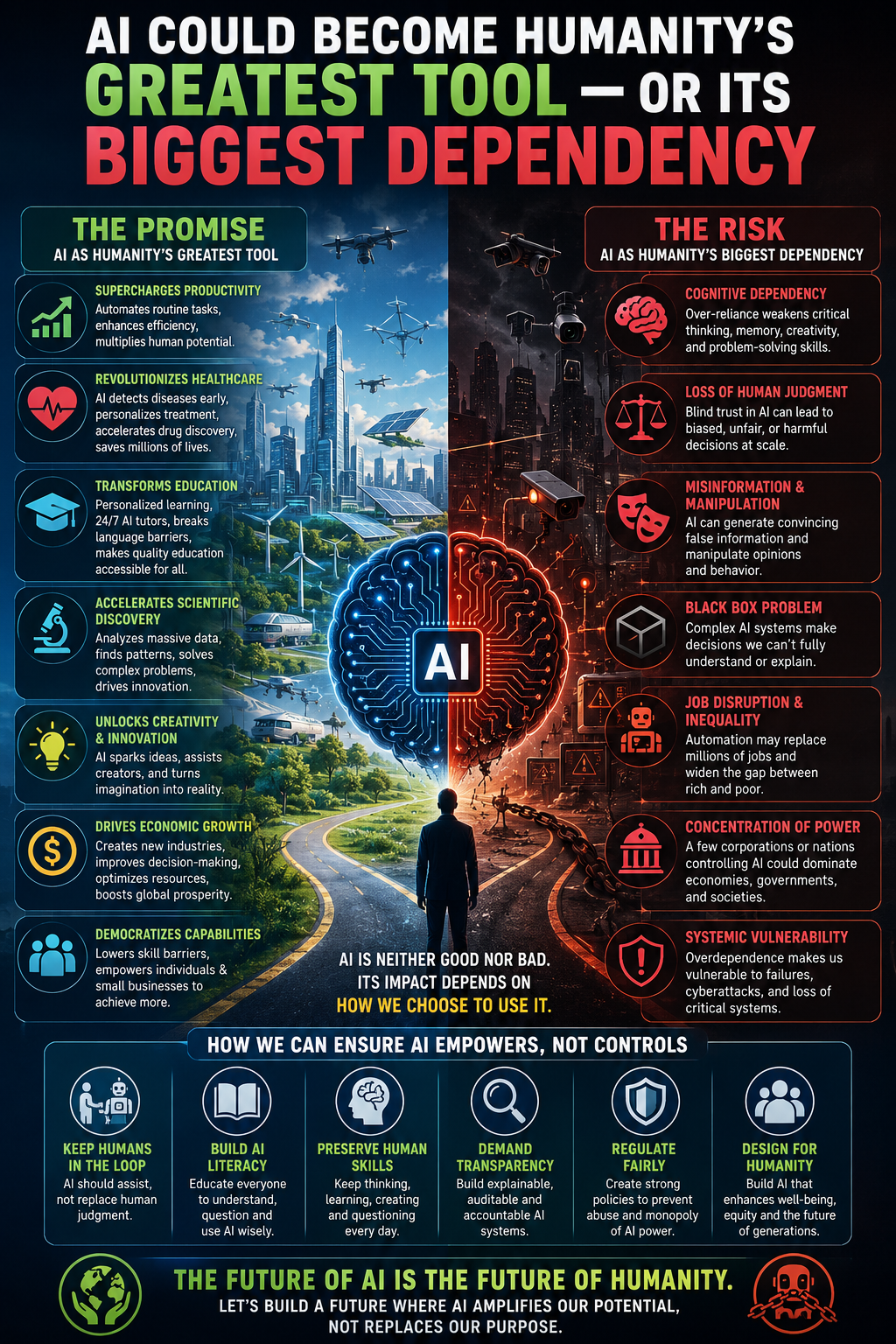 AI Could Become Humanity’s Greatest Tool — Or Its Biggest Dependency