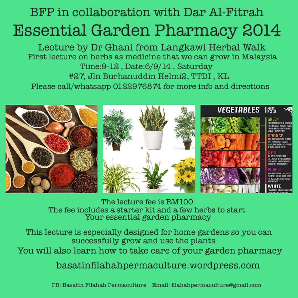 BFP Essential Garden Pharmacy 2014 basatinfilahahpermaculture