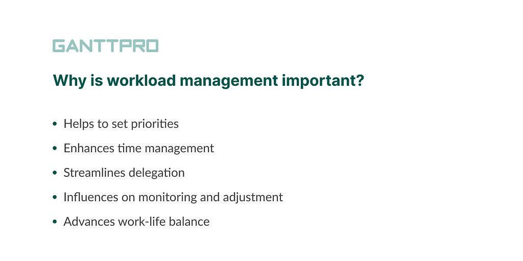 The importance of workload management