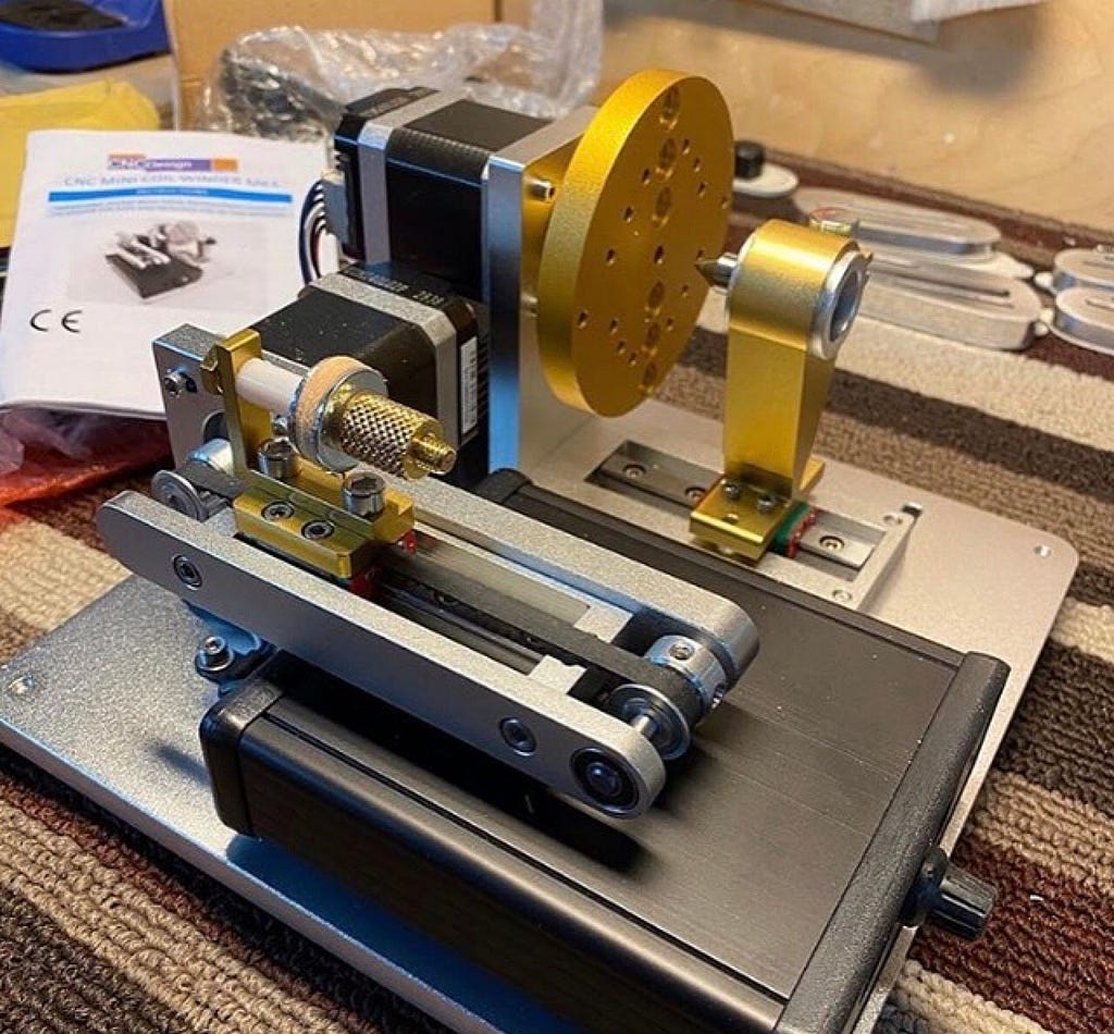 CNC machine headstock slotting jig.