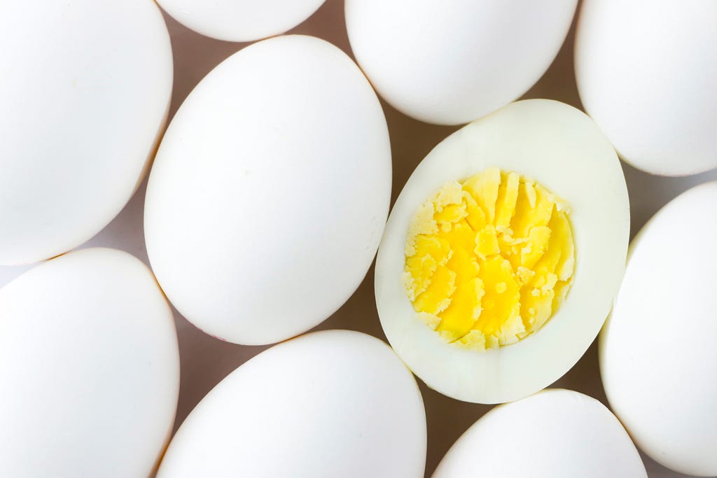 Boiled Eggs for weight loss