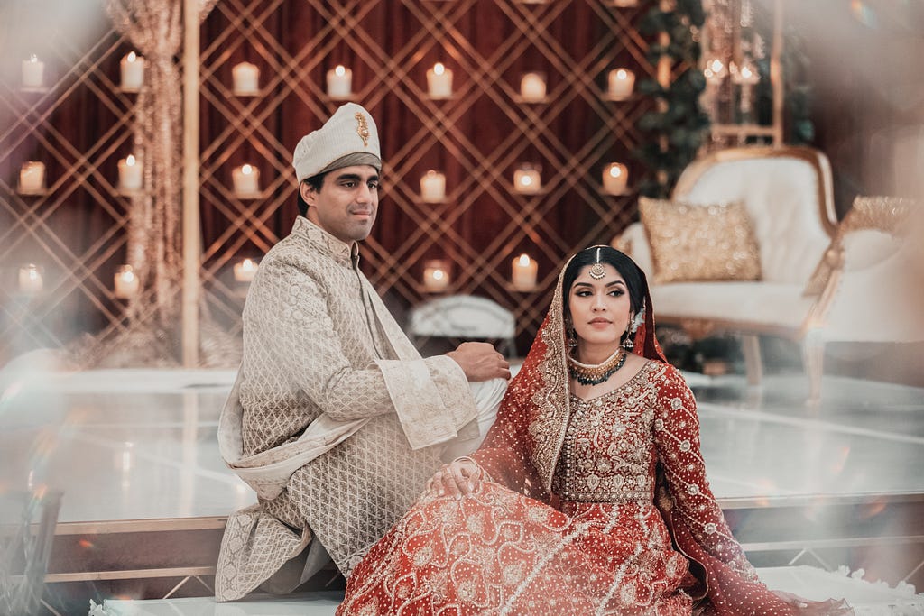 Indian Muslim Bridal dress