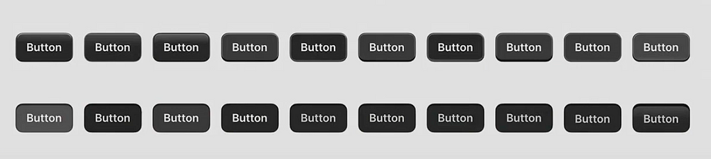 A dozen plus of iterations of Shopify’s primary buttons
