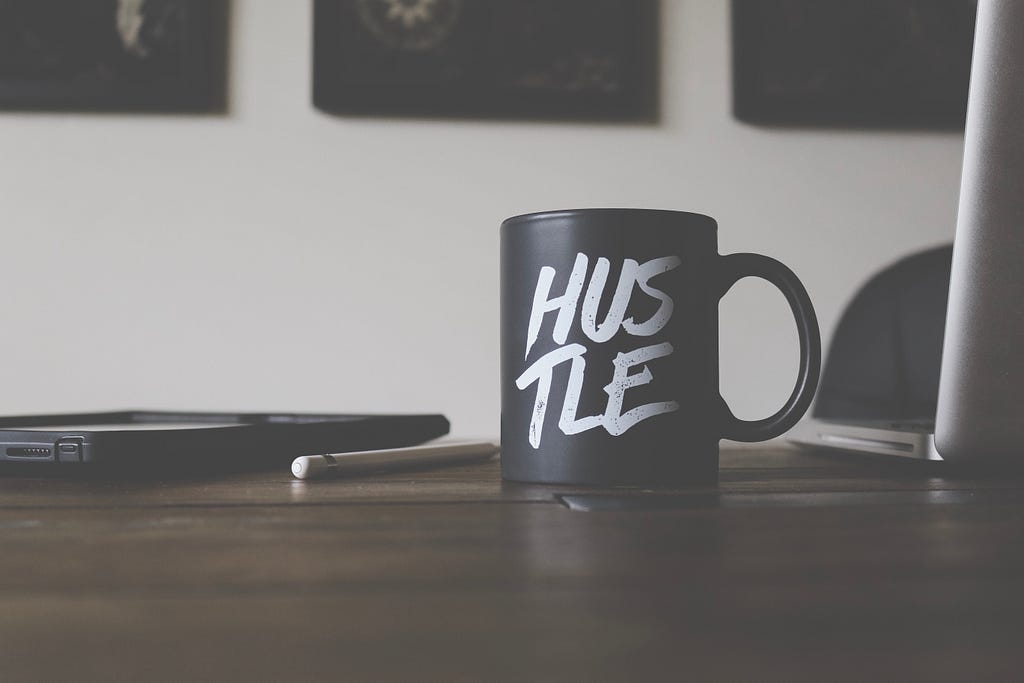 A picture about side hustling
