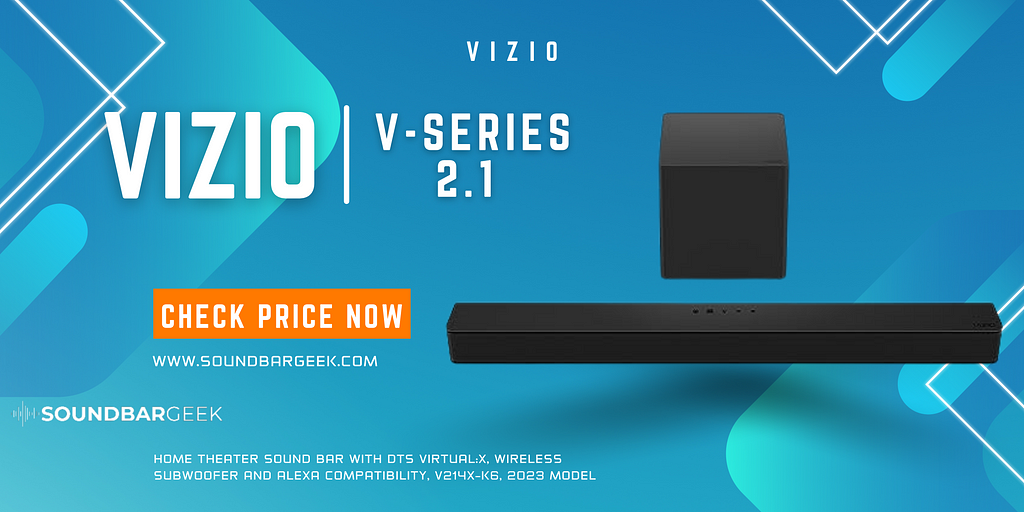 DTS Virtual:X Magic: VIZIO V-Series 2.1 Sound bar