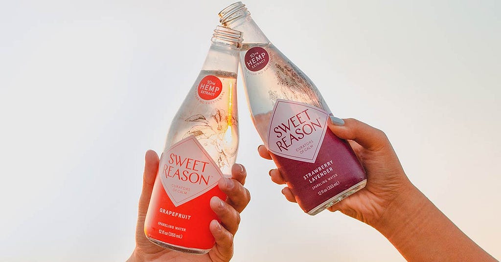 CBD infused Drink brand Sweet Reason