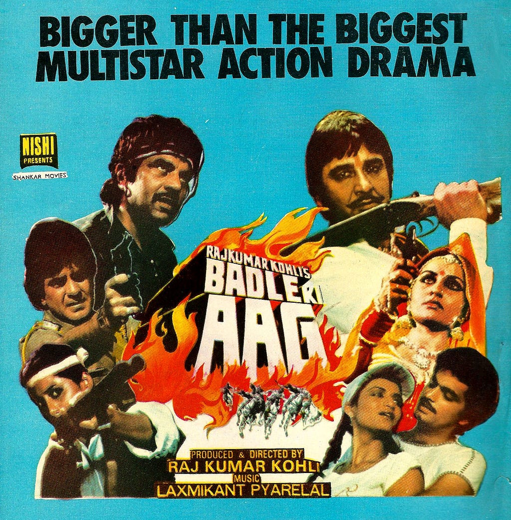 Badle Ki Aag (1982) | Poster