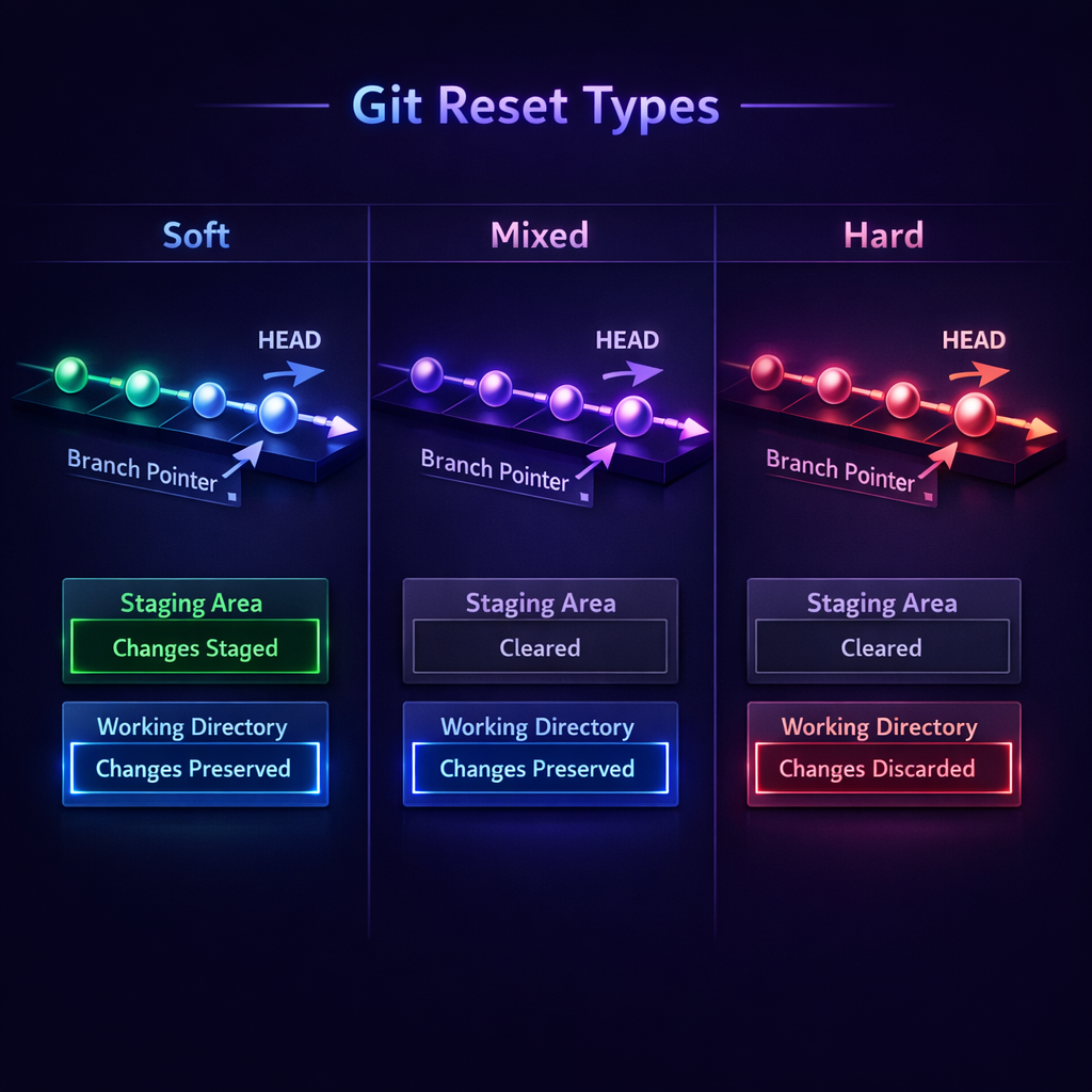 git reset modları