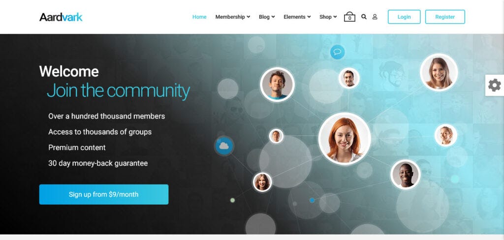 WordPress Membership Theme