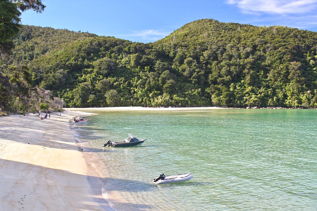 Abel Tasman National Park in New Zealand