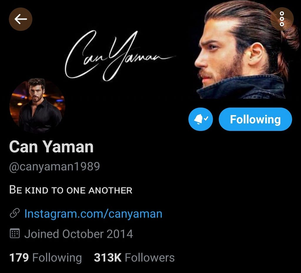 Can Yaman Twitter Account: Latest Updates and Fan Reactions