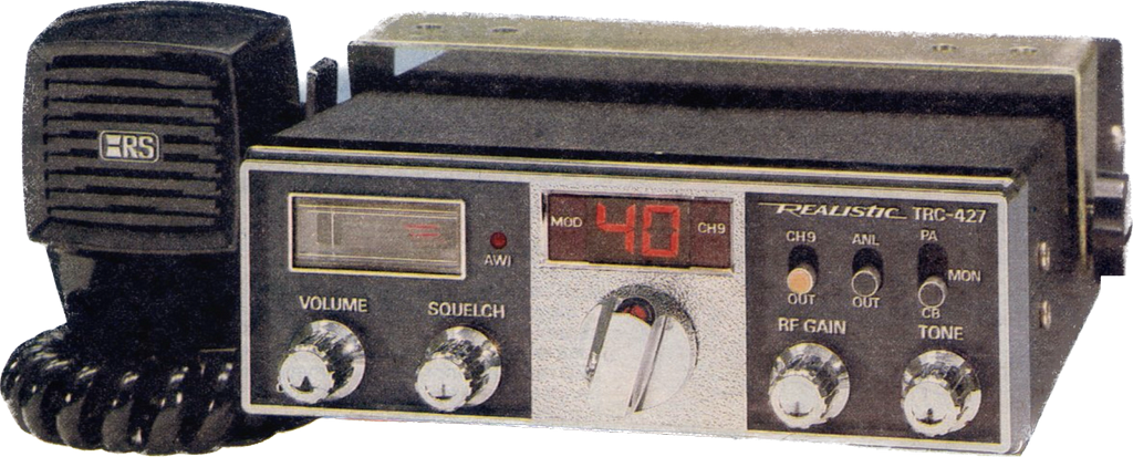 A 1982 CB radio.
