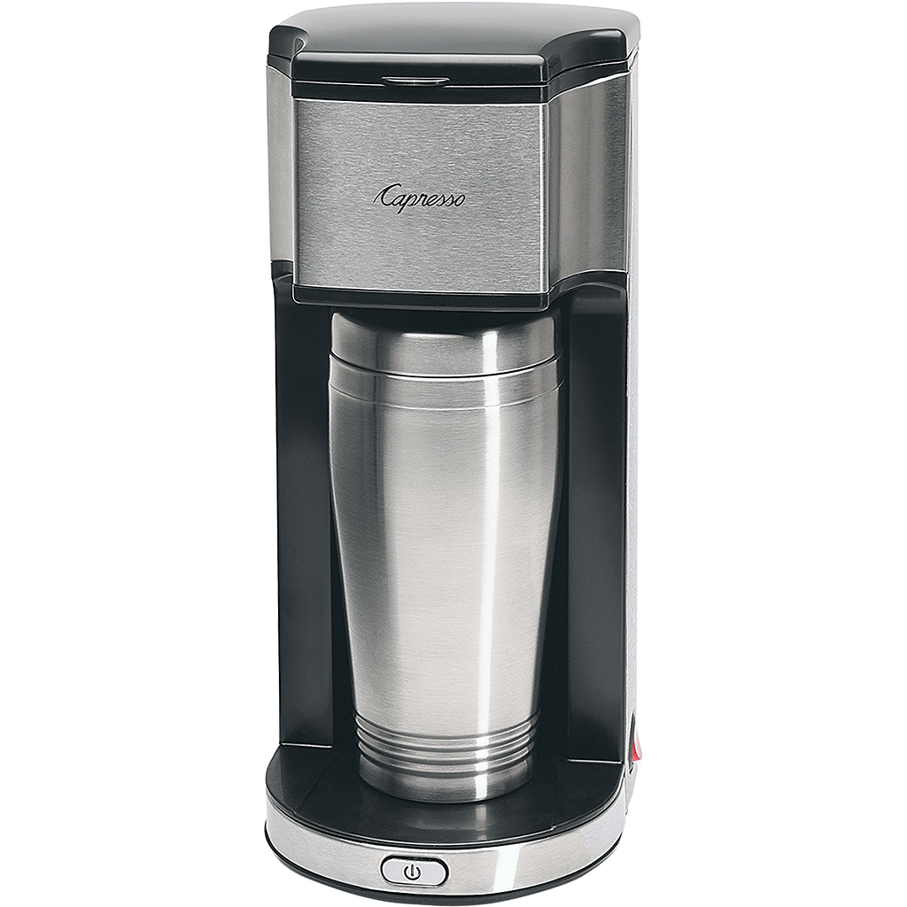 Capresso On-the-Go Personal Coffee Maker with Travel Mug