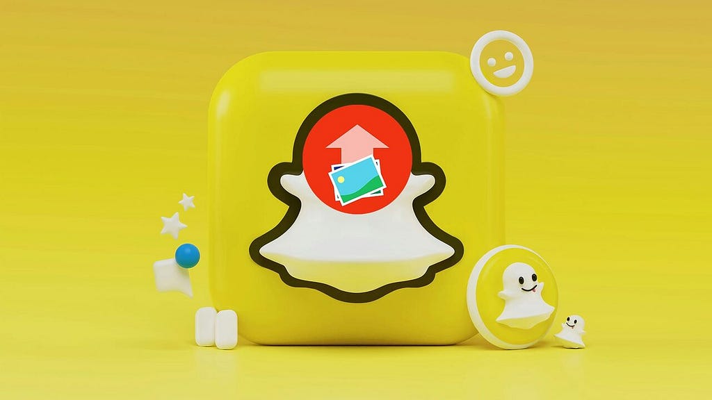 Wie fügt man auf Snapchat Bilder aus der Galerie hinzu?