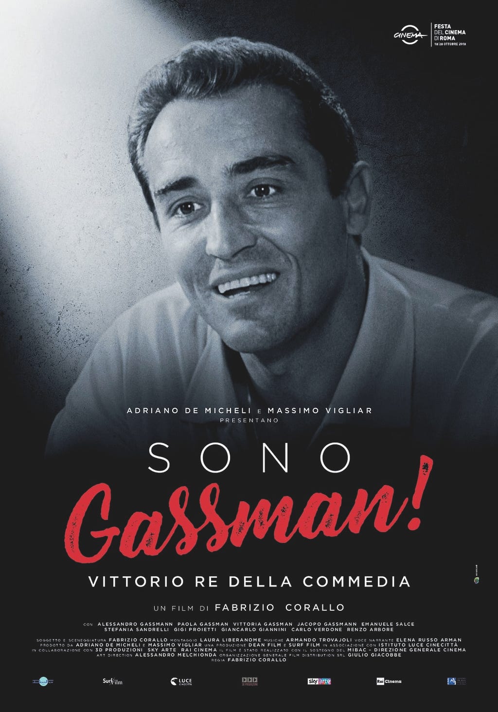 'Sono Gassman!' Vittorio re della commedia (2018) | Poster