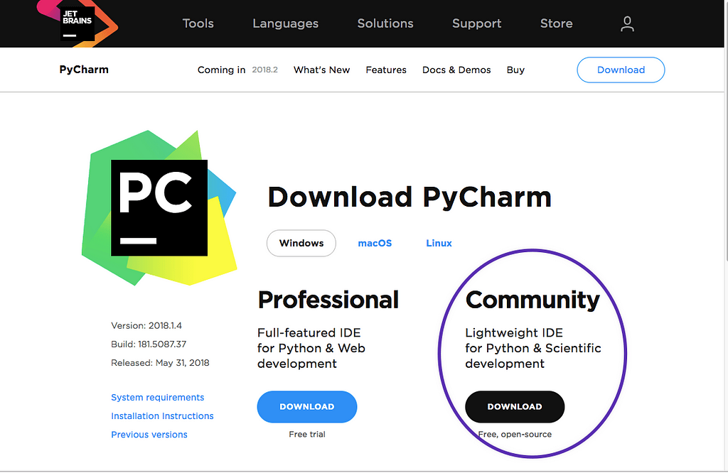 How to Install PyCharm CE | LaptrinhX