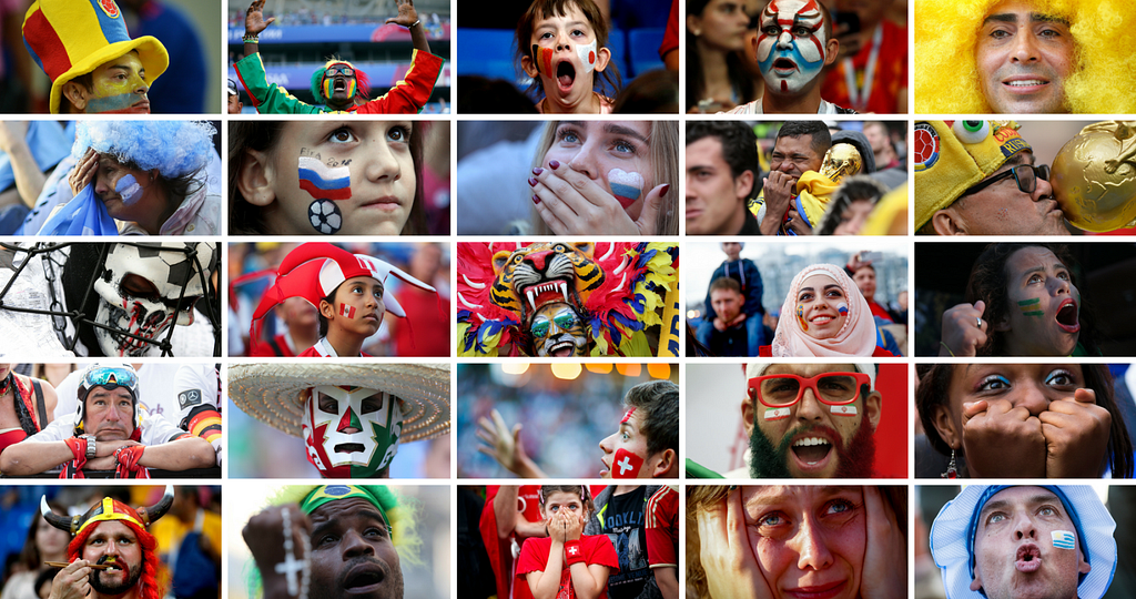 The World Cup emotions!