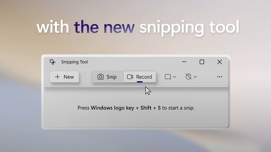 How to Use the Snipping Tool in Windows 11 to Record the Screen