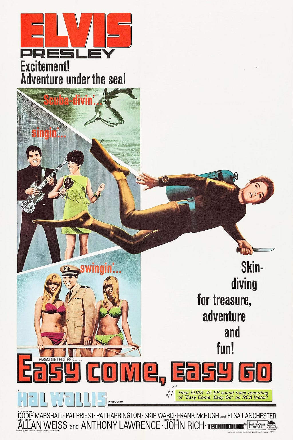 Easy Come, Easy Go (1967) | Poster