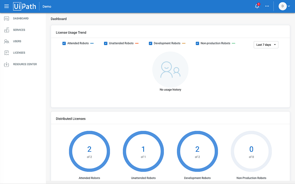 uipath robot unavailable