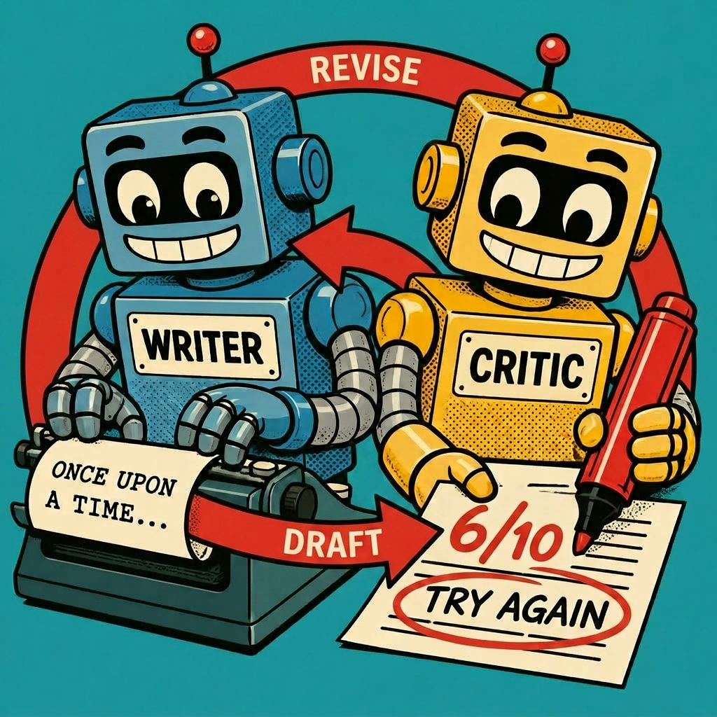 The Critic Agent: The Cheapest Way to Halve Your LLM’s Mistakes